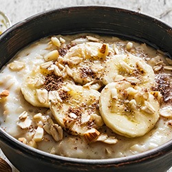 A bowl of oatmeal